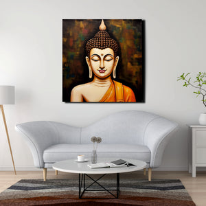 Quiet as Fire — Enlightenment in Pause Canvas Wall Art Stretched Frame Paining