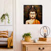 Quiet as Fire — Enlightenment in Pause Canvas Wall Art Stretched Frame Paining