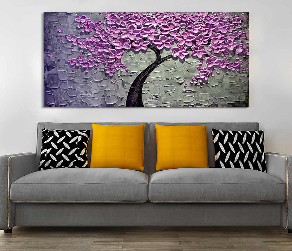 Pure Blossom canvas wall art paper