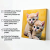 Best Friends Forever – Cats Duo Canvas  Wall Art Stretched Frame Painting