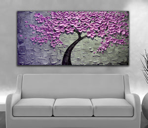 Pure Blossom canvas wall art paper