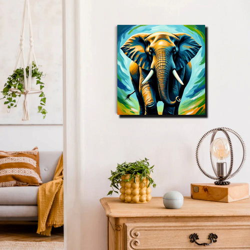 A Calm Presence That Commands the Soul Canvas Wall Art Stretched Frame Painting