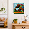 Stillness in Motion — The Heartbeat of the Forest Canvas Wall Art Stretched Frame Painting