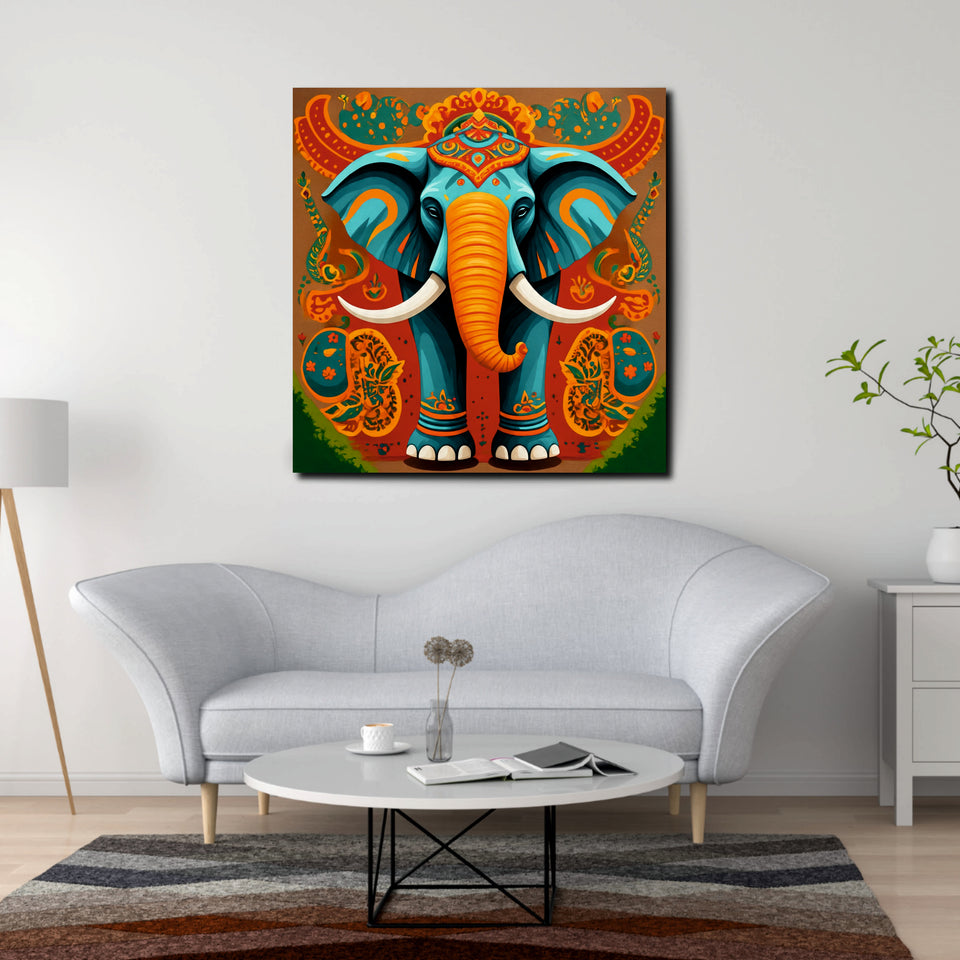 Where Wisdom Walks, Hearts Find Peace Canvas Wall Art Stretched Frame Painting
