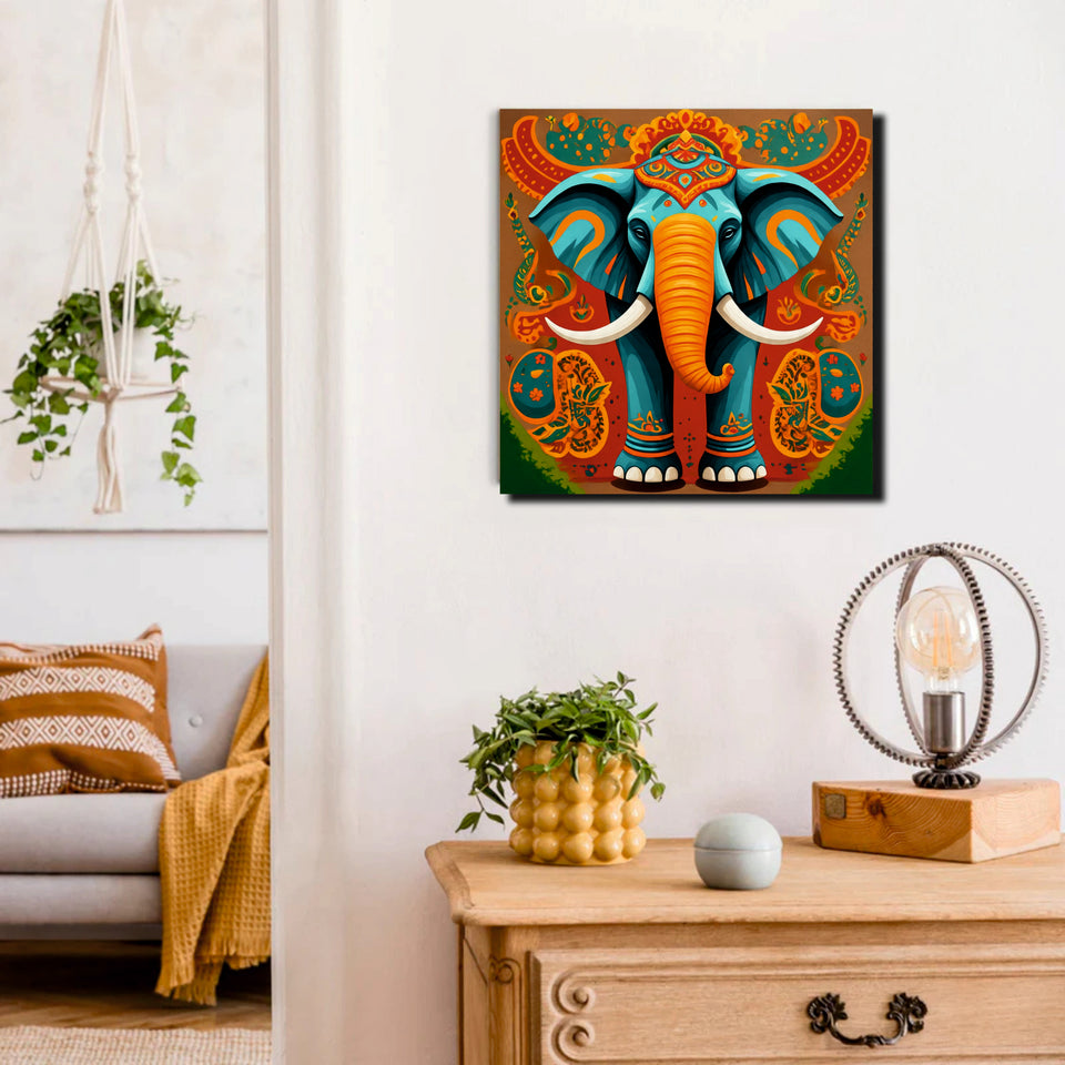 Where Wisdom Walks, Hearts Find Peace Canvas Wall Art Stretched Frame Painting