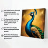 Prosperity & Charm – Peacock Canvas Art Canvas Wall Art Stretched Frame Painting