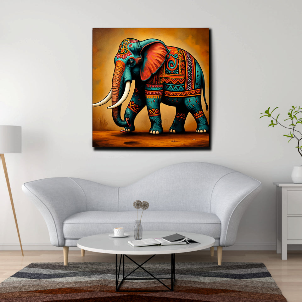 Strength Worn Quietly, Memory Etched Deep Canvas Wall Art Stretched Frame Painting