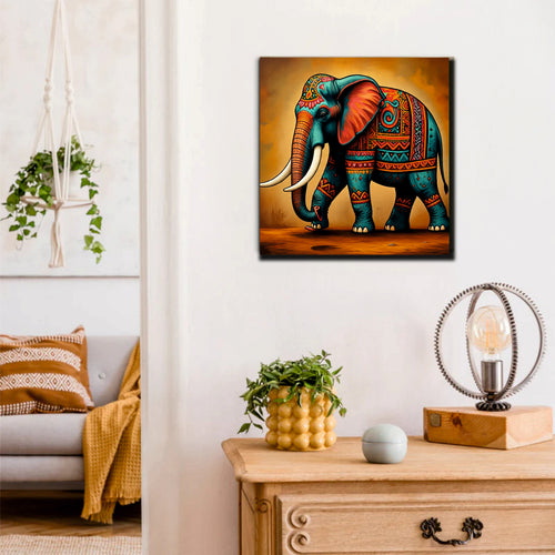 Strength Worn Quietly, Memory Etched Deep Canvas Wall Art Stretched Frame Painting