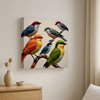 Nature’s melody on canvas Wall Art Stretched Frame Painting