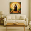 Sacred Shiva Lingam – Divine Canvas Wall Art Stretched Frame Painting