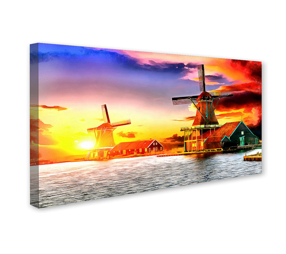 Woodland Paths Canvas Wall Art Painting