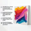 Artistic Expression – Elegant Abstract Canvas  Wall Art Stretched Frame Painting