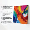 Modern Living – Abstract Canvas Wall Art Stretched Frame Painting
