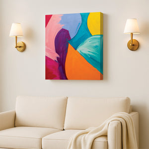 Stylish Abstract Artwork Canvas Wall Art Stretched Frame Painting