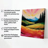 Abstract Flow – Add Energy & Depth to Your Wall Stretched Frame Painting