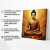 Embers of Awakening — The Silent Flame of Insight Canvas Wall Art Stretched Frame Painting