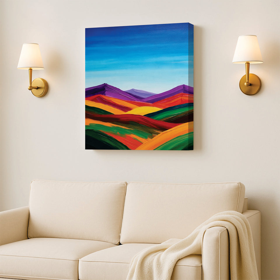 Luxury Abstract Canvas – Bold & Contemporary Look Canvas Wall Art Stretched Frame Painting