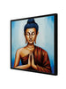 Inner Flame, Infinite Calm Canvas Wall Art Black Frame Painting