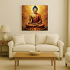 Embers of Awakening — The Silent Flame of Insight Canvas Wall Art Stretched Frame Painting