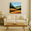 Himalayan Escape Canvas Stretched Frame Painting – Nature Lovers’ Wall Décor