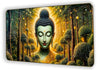 Lord Buddha Crystal Embossed Wall Art Painting
