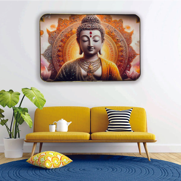 The Classic Buddha Crystal Painting