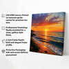 Golden Dusk Studio Canvas Wall Art Stretched Frame Painting