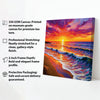 Sun & Serenity Canvas Wall Art Stretched Frame Painting