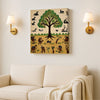 Tree of Traditions Canvas Wall Art Stretched Frame Painting