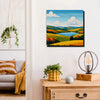 Golden Valley Canvas Wall Art Stretched Frame painting