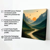 Sunset Valley Studio Canvas Wall Art Stretched Frame Painting