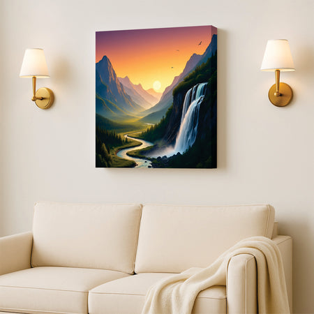 NatureMuse Studio Canvas Wall Art Stretched Frame painting