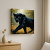 Wildlife Panther Canvas Wall Art Stretched Frame Painting