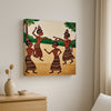 Echoes of Tradition Canvas Wall Art Stretched Frame Painting