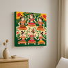 Heritage in Motion Canvas Wall Art Stretched Frame Painting
