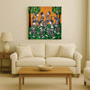 Whispers of the Forest Tribe canvas Wall Art Stretched Frame Painting