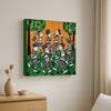 Whispers of the Forest Tribe canvas Wall Art Stretched Frame Painting