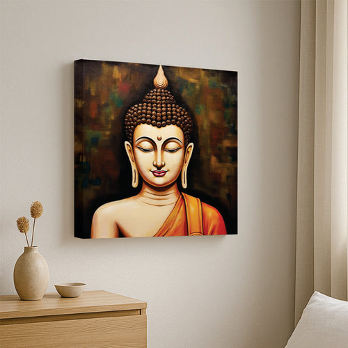 Quiet as Fire — Enlightenment in Pause Canvas Wall Art Stretched Frame Paining
