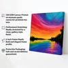 Colorful Horizon Canvas Wall Art Stretched Frame Painting