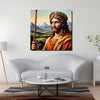 Royal Majesty – Classical King Portrait Canvas  Wall Art Stretched Frame Painting