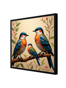 Soaring Grace: Beauty in Motion Canvas Wall Art Black Frame Painting