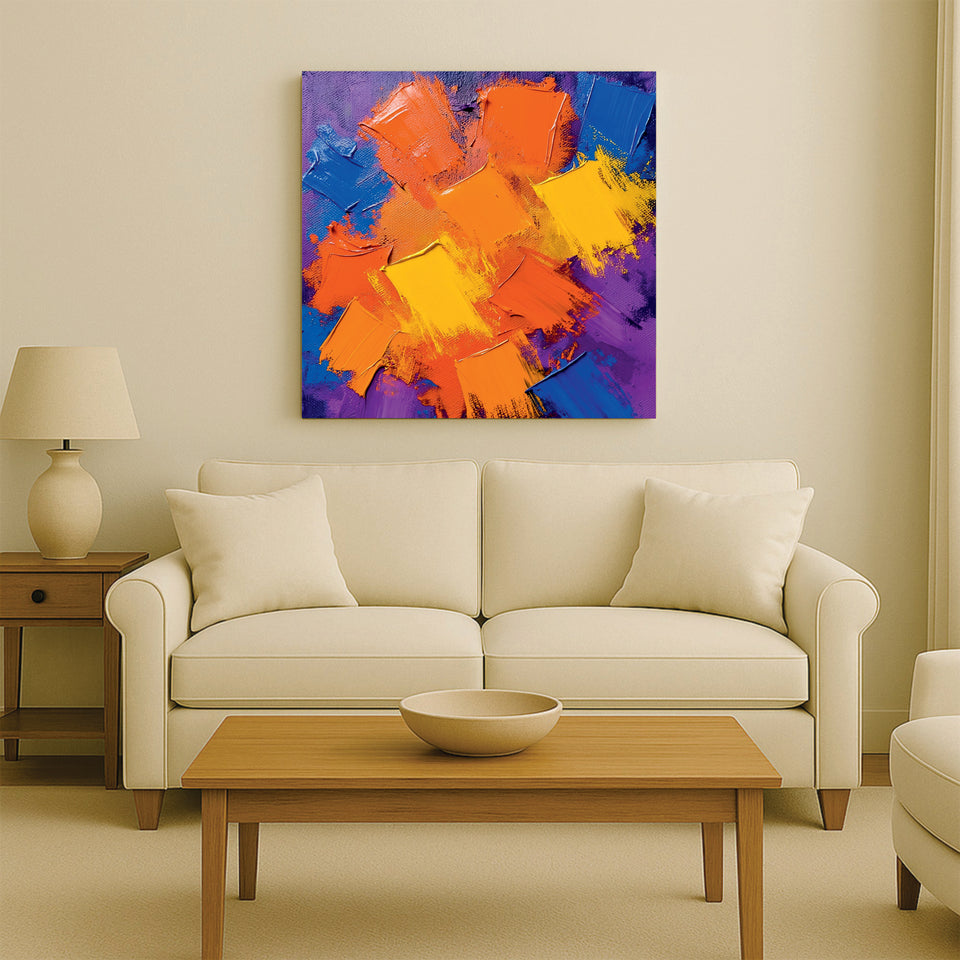 energy meets elegance Canvas Wall Art Stretched Frame Painting